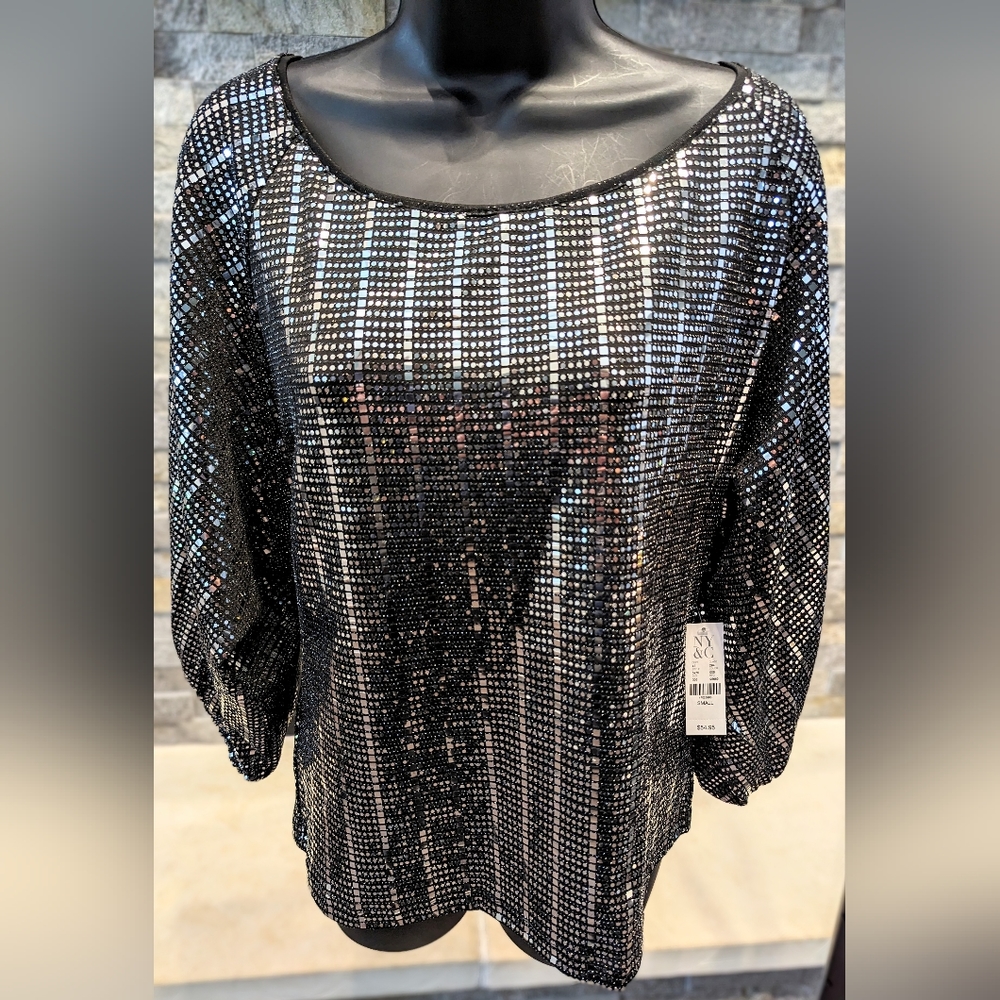NY&C Sequin Top